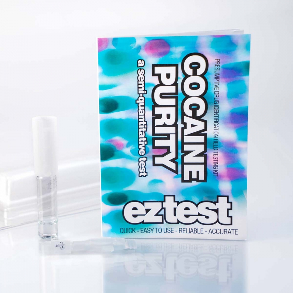 Contenido del Test de pureza de cocaína EZtest