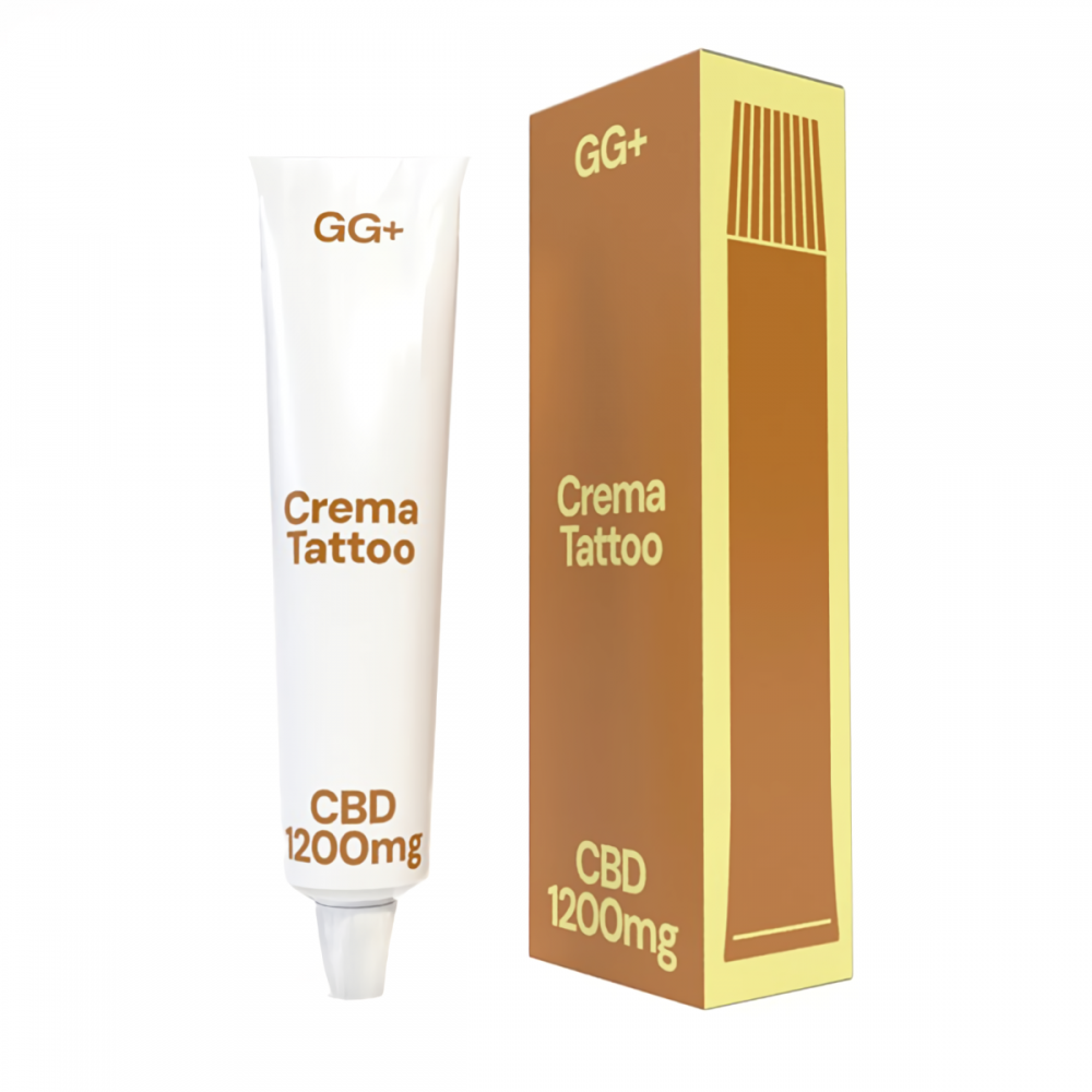 Crema para Tatuajes con CBD y CBG GG+ de 40ml.