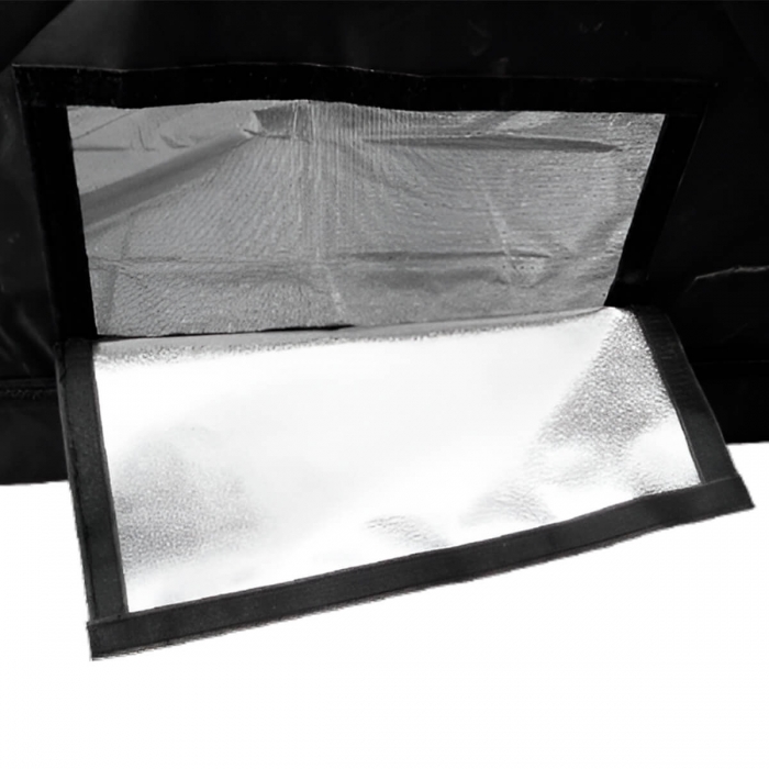 Armario para cultivo Cultibox Light Plus 120x120x200 cm. Ventanas de ventilación.
