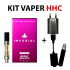 KIT VAPE + CARTUCHO 1ML HHC 40% vaporizador portatil.