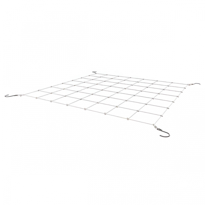 Red de soporte para plantas de 150 x 150 cm.