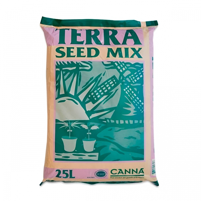 Sustrato Seed Mix de Canna para germinación de semillas y trasplante de esquejes.