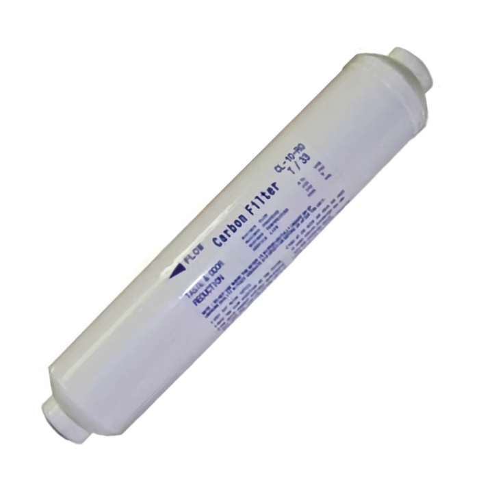 Recambio de filtro de carbón para filtro de osmosis.