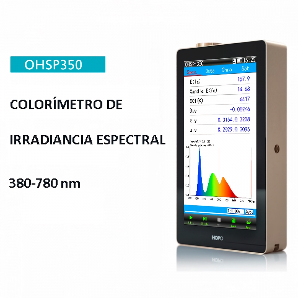 Medidor Espectrometría Hopocolor OHSP-350.