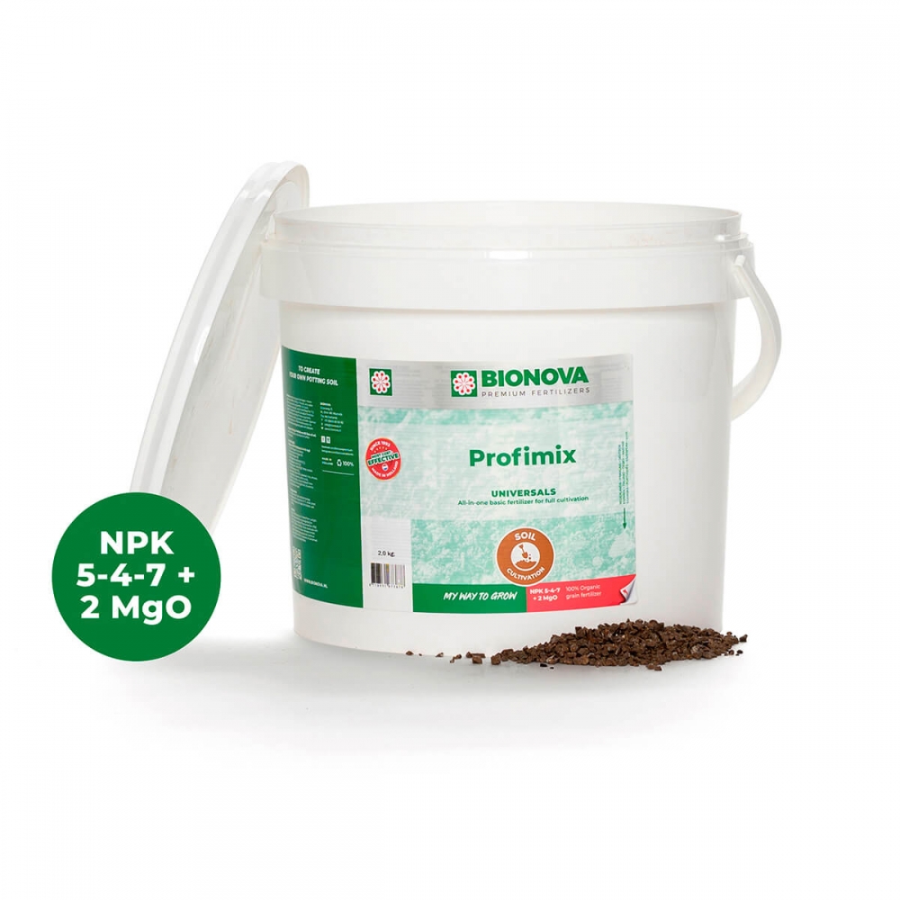 Profimix de Bionova 2 kg fertilizante completo.