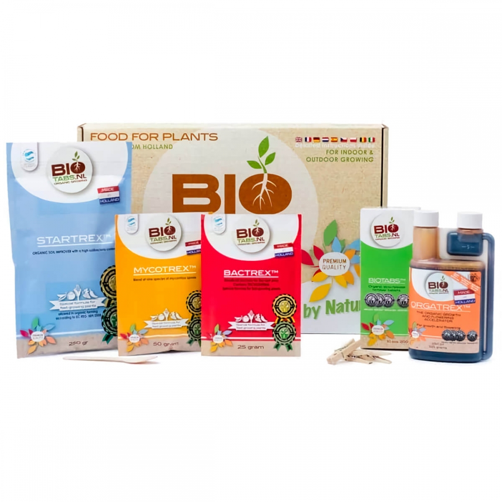 Pack de fertilizantes strater kit de Bio Tabs.