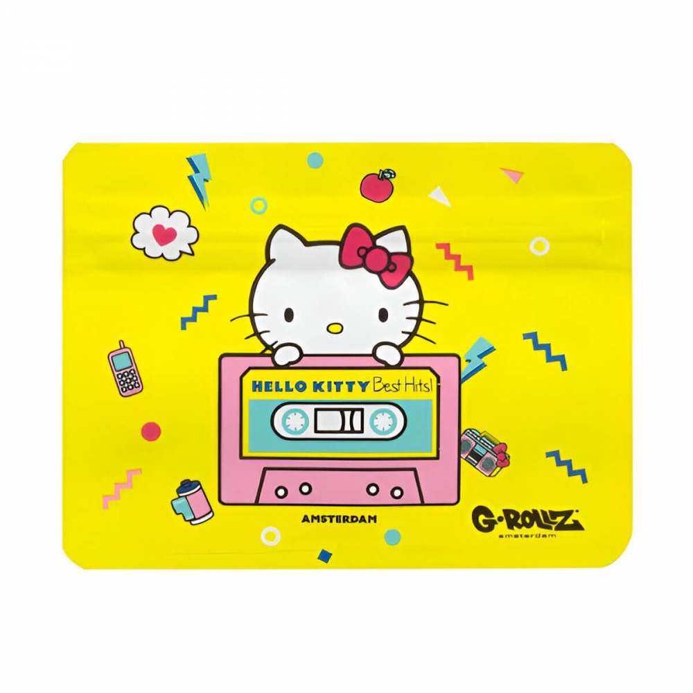 Bolsa antiolor Hello Kitty Best Hits de 105x80 mm para envasar cogollos.