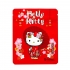 Bolsa antiolor Hello Kitty kimono rojo de 10x12,5 cm para envasar cogollos.