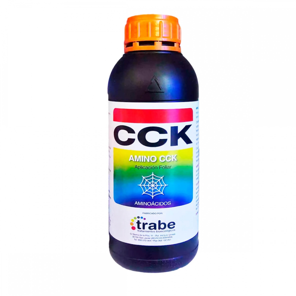 Insecticida amino CCK de Trabe envase de 1 litro.