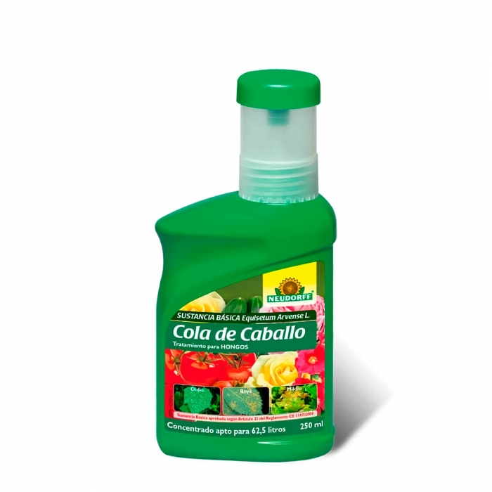 Fungicida de cola de caballo Neudorff para plantas.