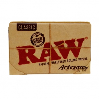 Papel RAW Artesano Classic de 1/4 para fumar.