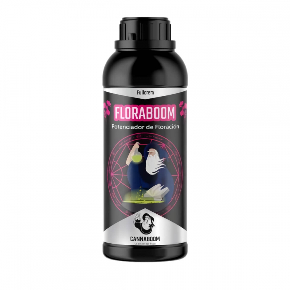 Floraboom Basic de Cannaboom - Abono de floración para marihuana. Envase de 1 litro.