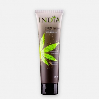 Crema de manos CBD India para el cuidado de la piel.