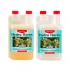 Hydro Flores A+B Agua Blanda para hidropónico, envase de 1L.