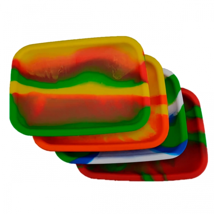 Bandeja de silicona para extracciones de marihuana. colores.