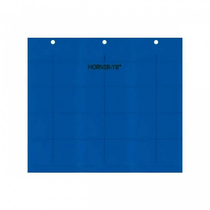 Trampas adhesivas azules de 40x25 cm.