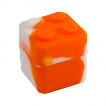 Bote de Silicona Lego para guardar extracciones de marihuana. 7 ml Cerrado.