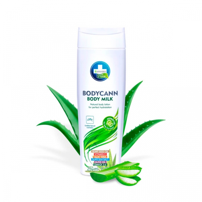 Bodycann Bodymilk (Annabis) - Leche corporal hidratante.