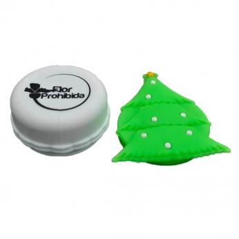 Bote de silicona para resinas FP Árbol de navidad.