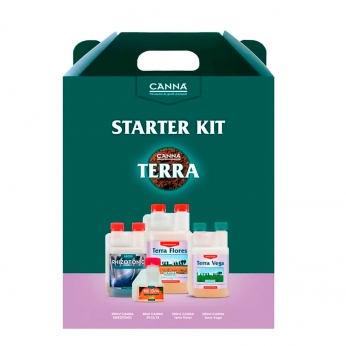 Starter Kit de Canna para tierra, pack completo de fertilizantes.