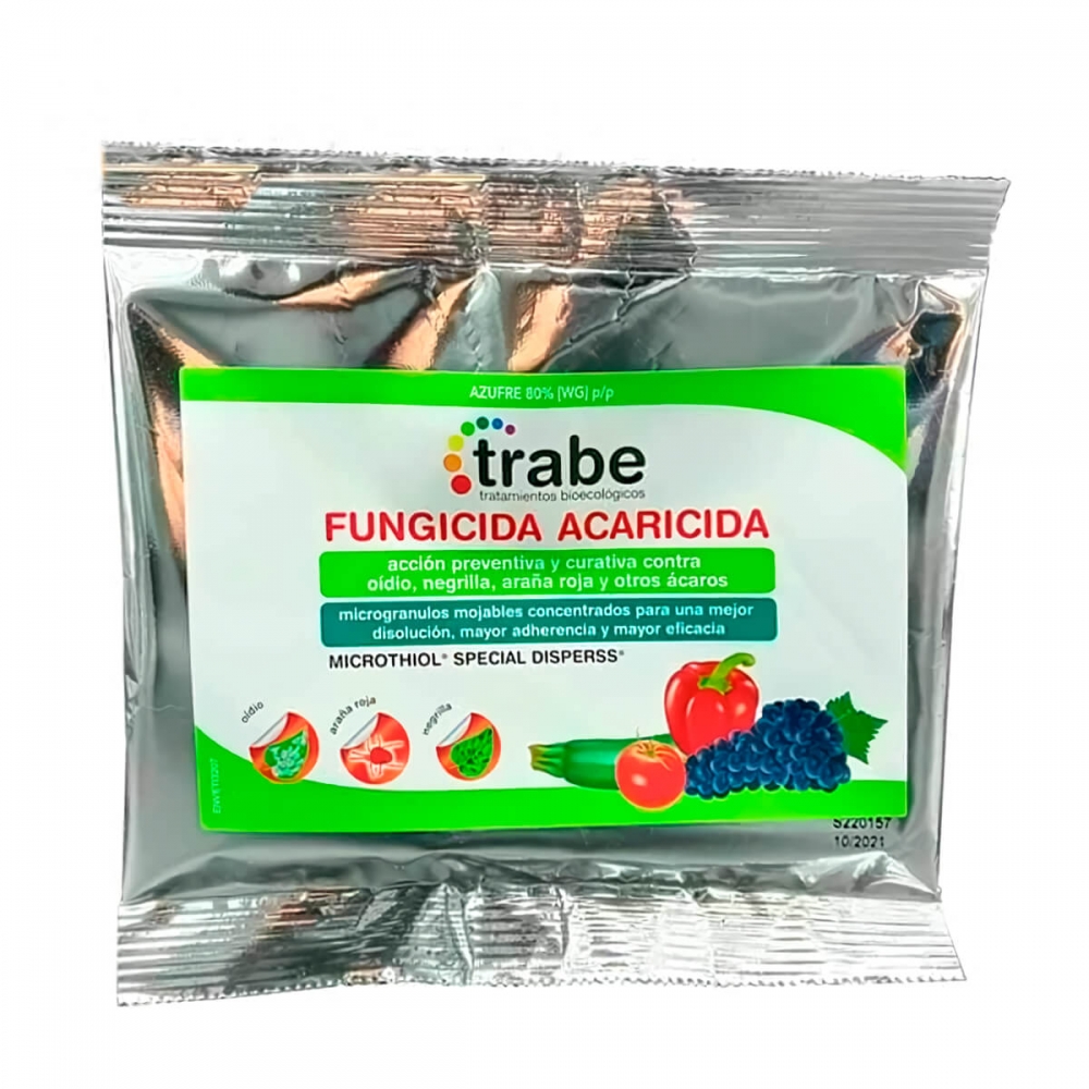 FUNGICIDA-ACARICIDA AZUFRE (TRABE)