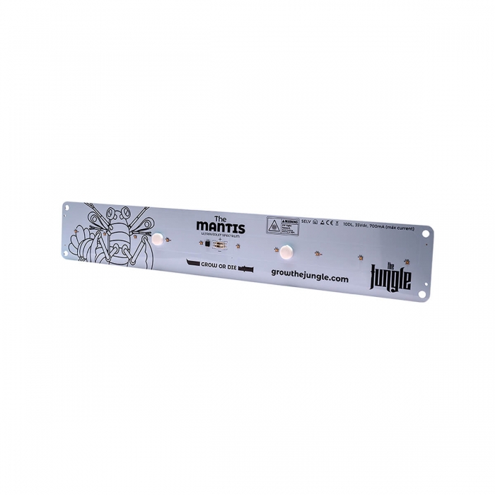Panel LED de 25w The Jungle y 60cm de ancho para cultivo.