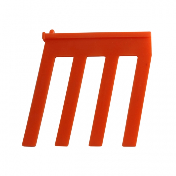 FINGER 4 LEAF CUTTER 60CM NARANJA
