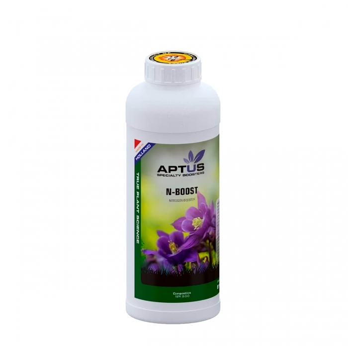 Fertilizante N-Boost floración de Aptus, envase de 1 l.