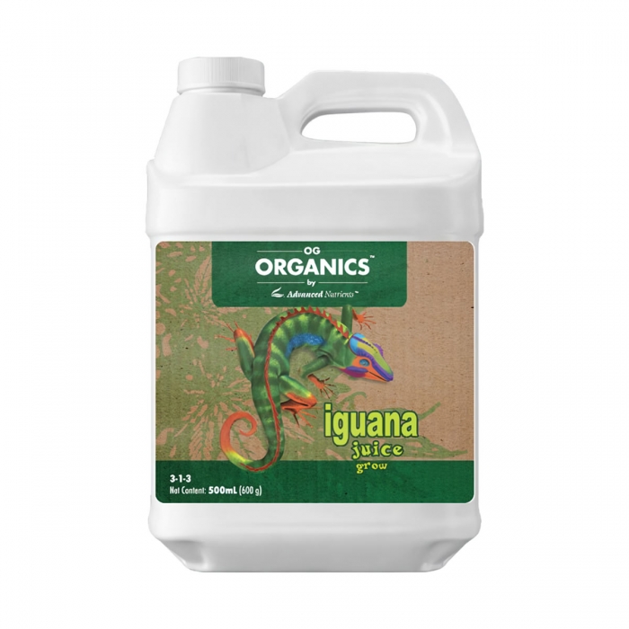Organics Iguana Juice Grow de Advanced Nutrients formato de 5 litros
