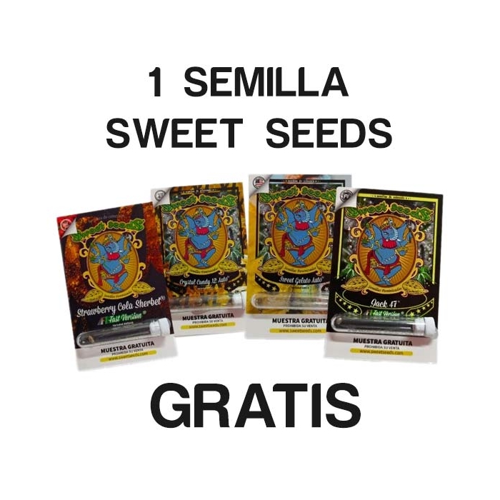 Semilla gratis Sweet Seeds al realizar cualquier pedido en FlorProhibida Grow Shop