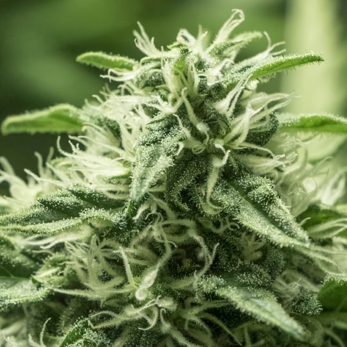 Black Dream de Eva Seeds Semilla de marihuana feminizada, cogollo verde.