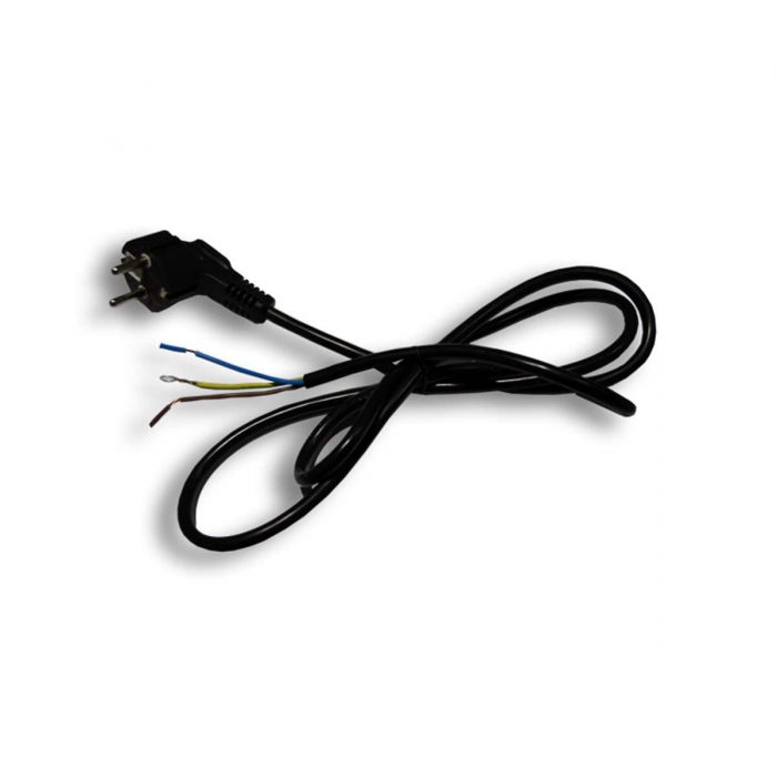 Clavija Inyectada con cable 2 metros.