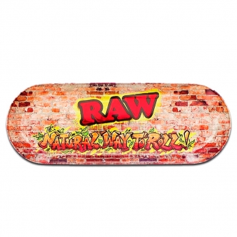 Bandeja Metal Raw Skate Grafitti 42x15 cm.