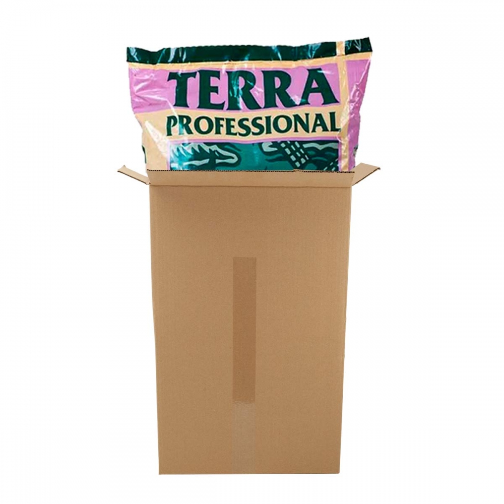 Tierra Canna Terra Profesional enviada en caja de cartón