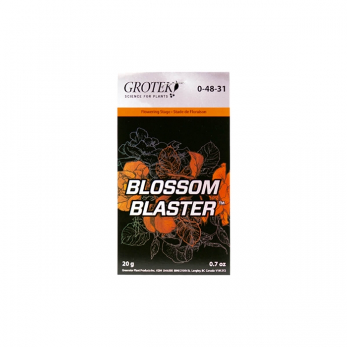 Blossom Blaster de Grotek (ORANGE) - Estimulador de floración para marihuana, envase de 20g.