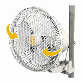 Ventilador Monkey Fan Ball Bearing de 20w para cultivo. (Secret Jardin).