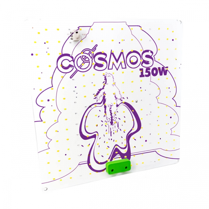 Panel LED Cosmos de 150w para cultivo de Vanguard Hydroponics.