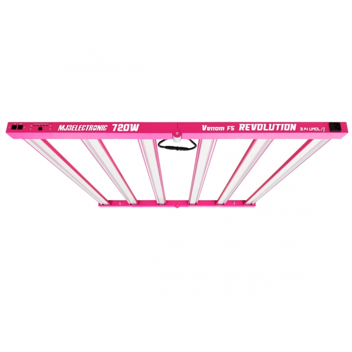 Luminaria LED Venom F5 720w Revolution de MJ3 electronics.