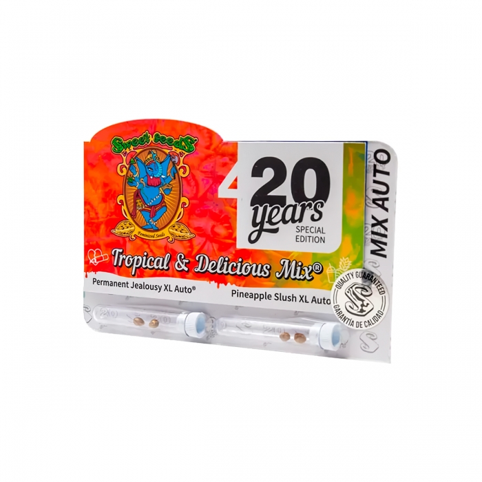 Pack de semillas Sweet Tropical & Delicious Mix de Sweet Seeds.