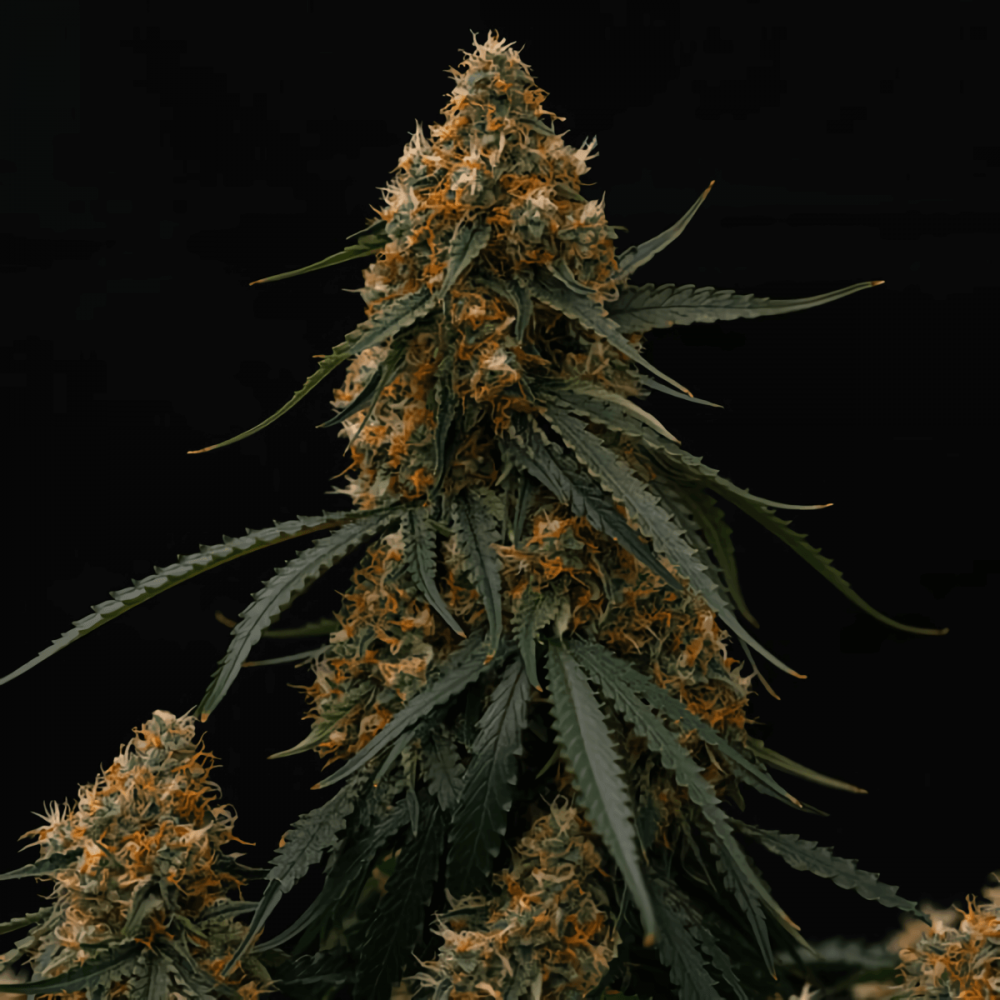 Semillas de marihuana Auto Gaia F1 de Royal Queen Seeds,  punta principal.