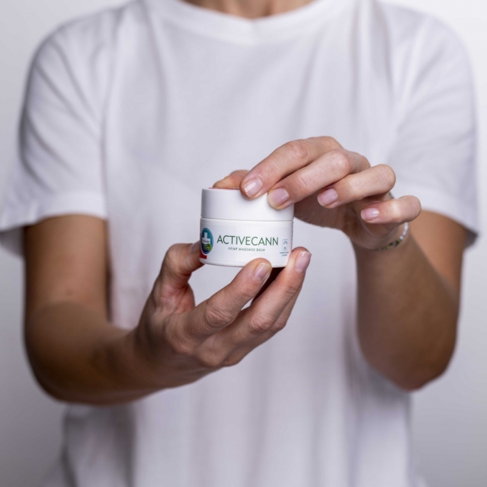 Crema CBD Activecann organic  Mentol de Annabis, publicidad.