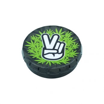 Lata Click Clack de 5,5 cm modelo Peace 3.