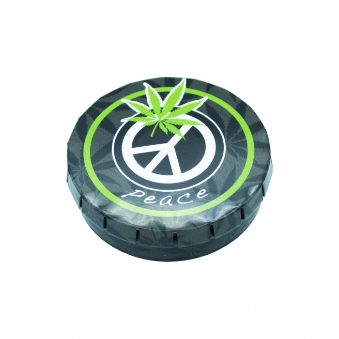 Lata Click Clack de 5,5 cm modelo Peace 1.