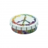 Lata Click Clack 5,5cm Peace Colorful frontal.