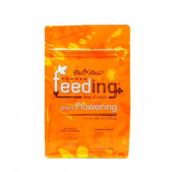 Abono para marihuana indica Mostly Indica Powder Feeding de Green House Seeds 1 kg.
