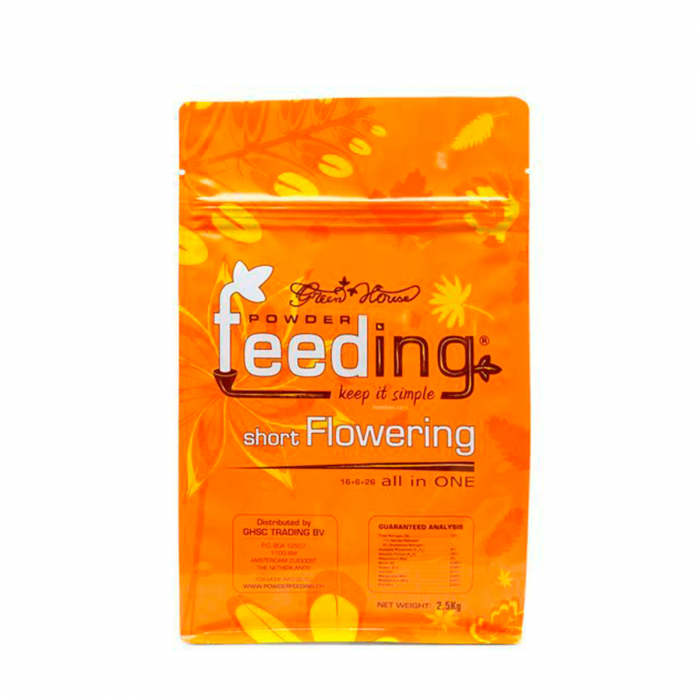 Abono para marihuana indica Mostly Indica Powder Feeding de Green House Seeds.