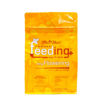 Abono para marihuana sátiva Mostly Sativa Powder Feeding de Green House Seeds.