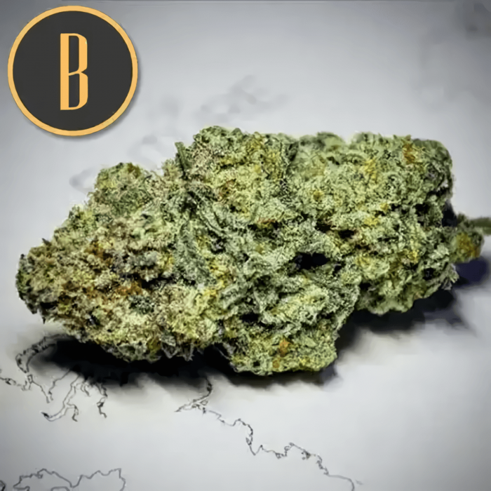 Semillas de Marihuana Narkosis (Blimburn Seeds), cogollo sin hojas.