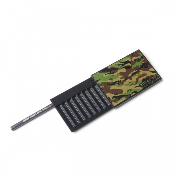Royal Box camuflaje. Caja Dosificador y esnifador, turulo.