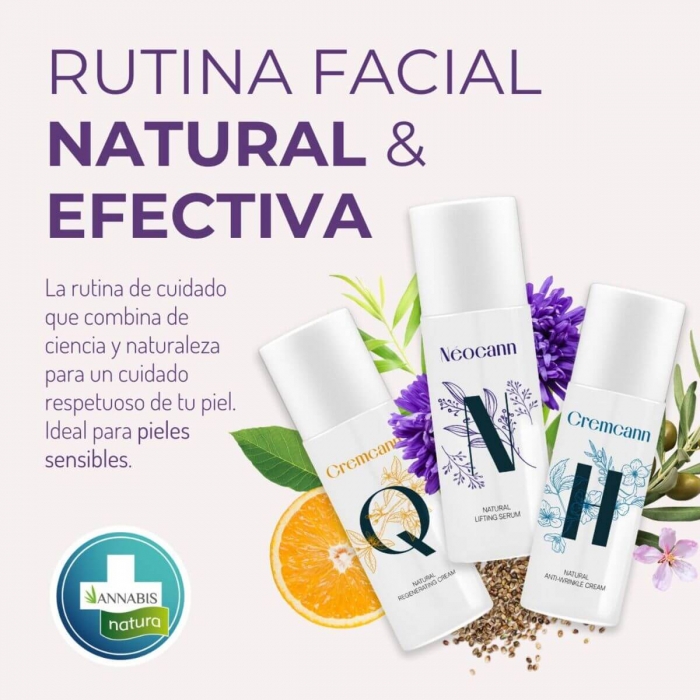 Neocann: Sérum Hialurónico para el cuidado de la piel con CBD, natural.